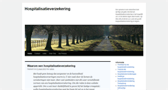 Desktop Screenshot of hospitalisatieverzekering.org